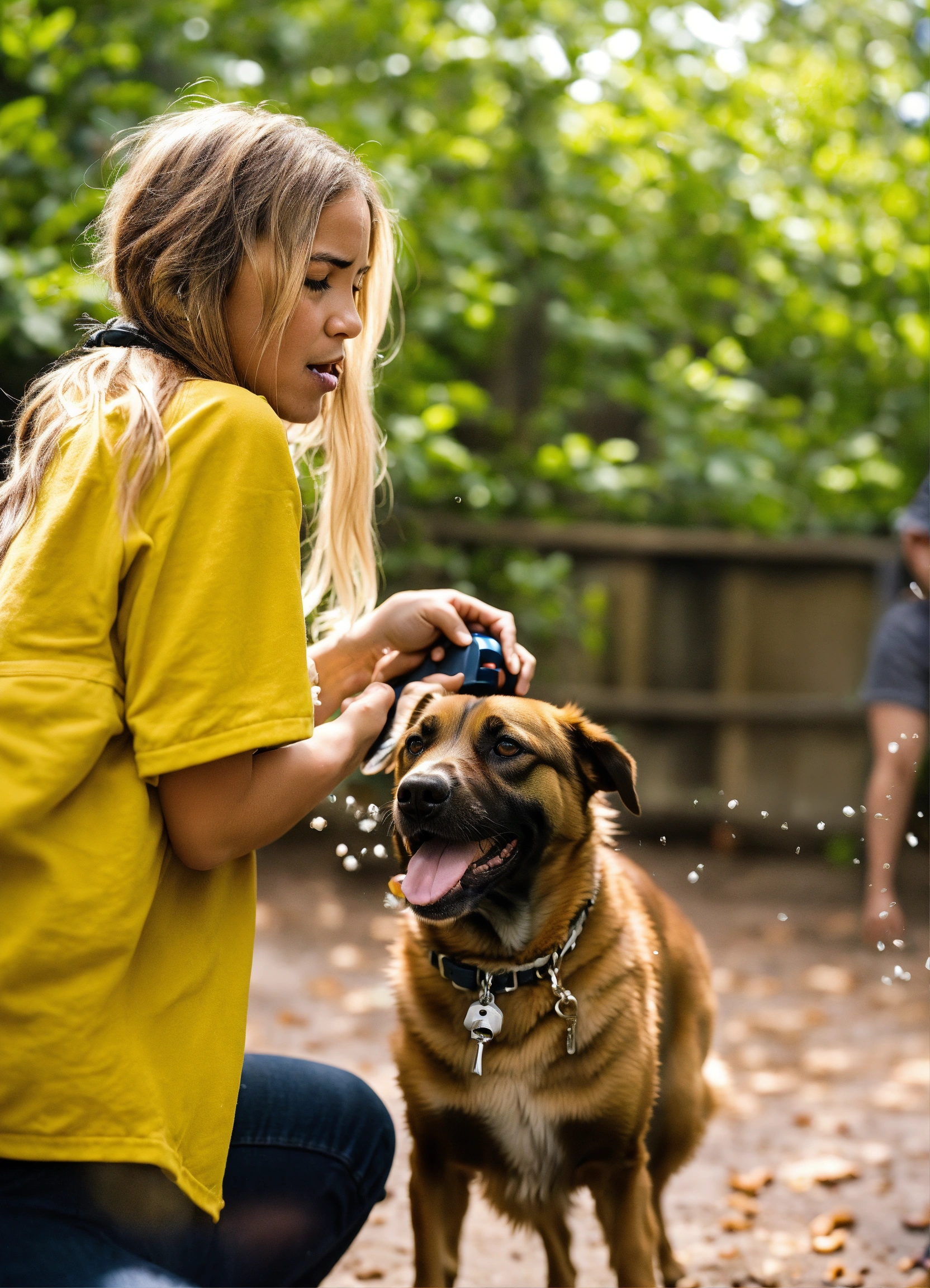 Learn how to bathe a dog with dermatitis!